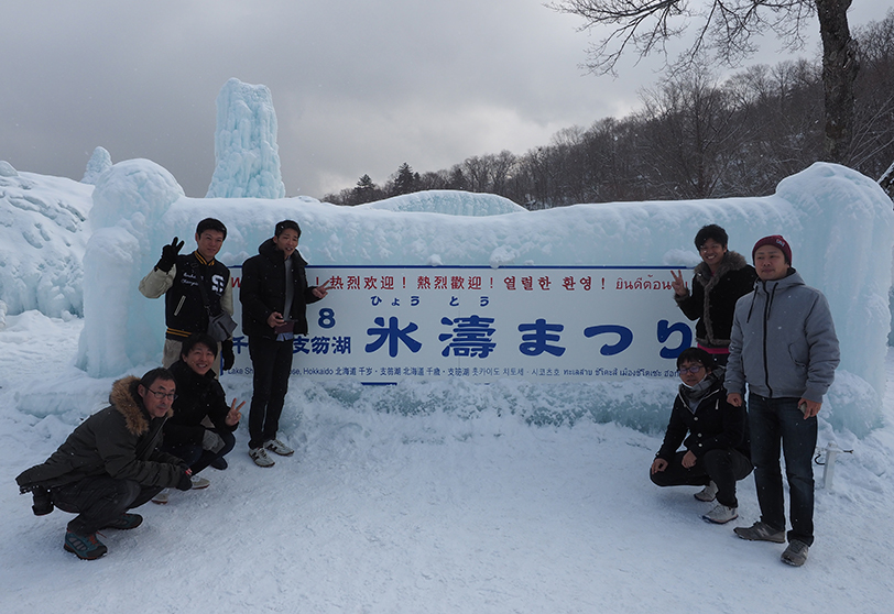 国内研修　北海道氷濤まつり