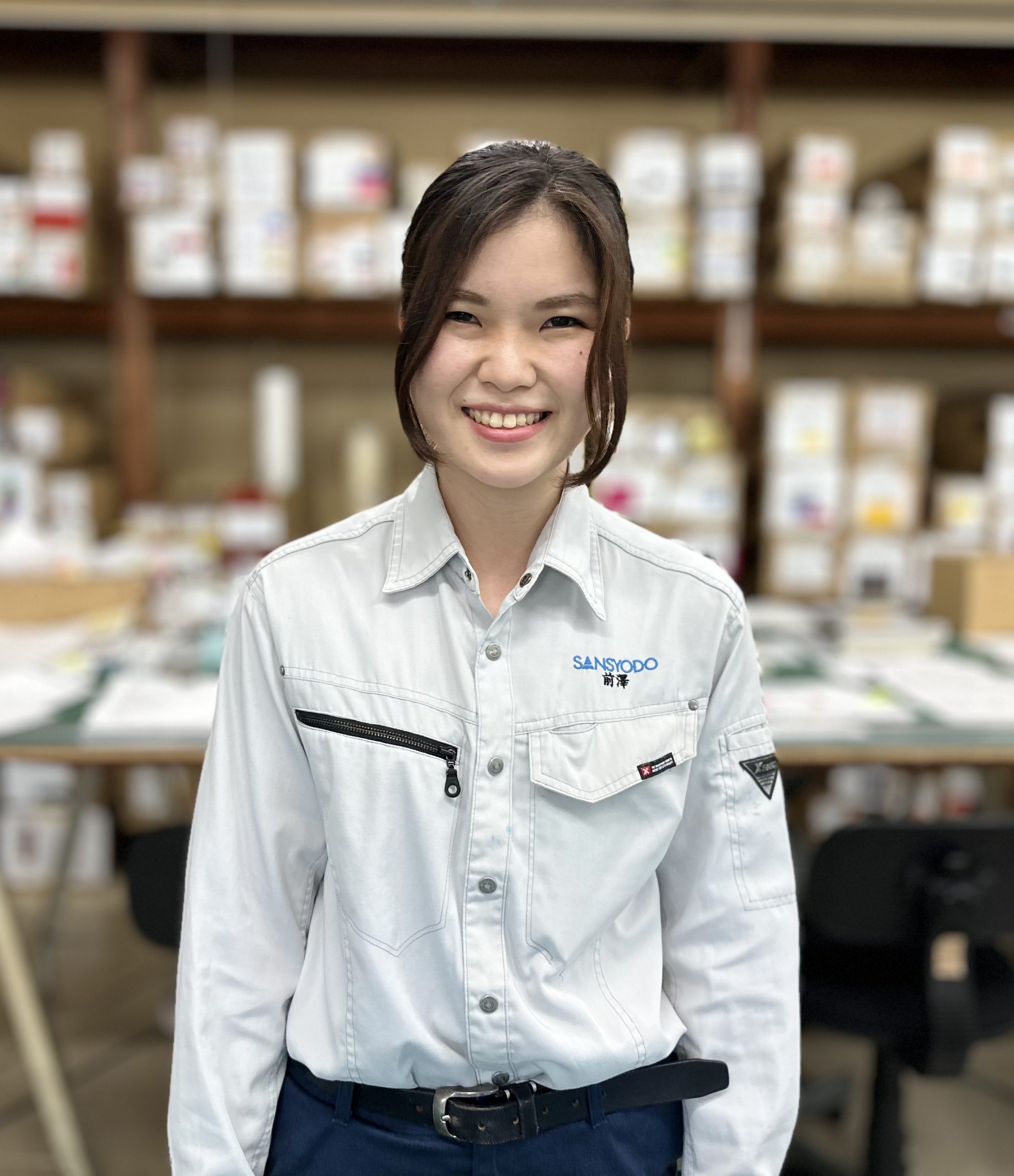 自分が初めて作った看板を見たときは感動!未経験でもしっかり学べて、成長できる環境。